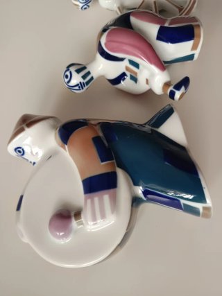 Figuras Sargadelos Porcelana Multicolor