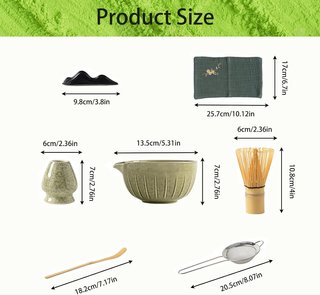 Set 7 Piezas Té Matcha