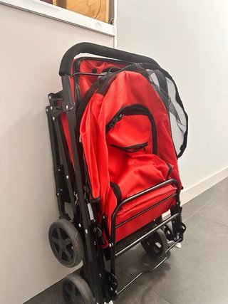 Carrito para perro/mascota plegable