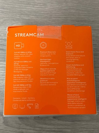 Logitech StreamCam Webcam 1080p 60fps USB-C