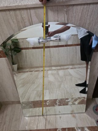Espejo cuarto de baño con dos focos