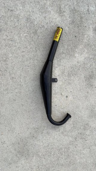 Tubo de escape Puch negro