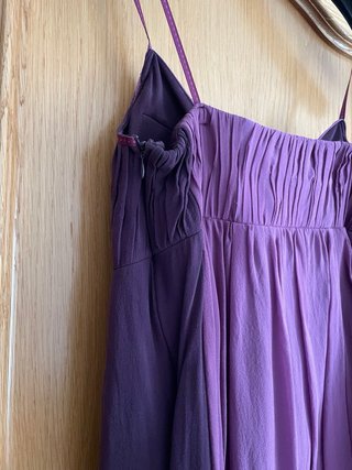 Vestido morado fiesta T. 40