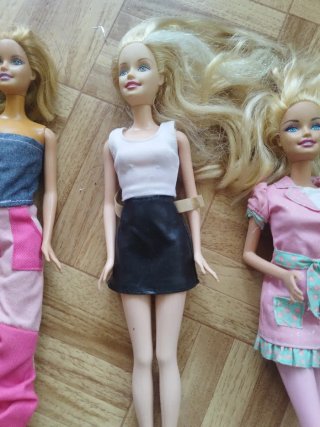 Lote 3 Muñecas Barbie todas por 10€