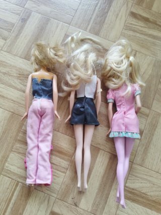 Lote 3 Muñecas Barbie todas por 10€