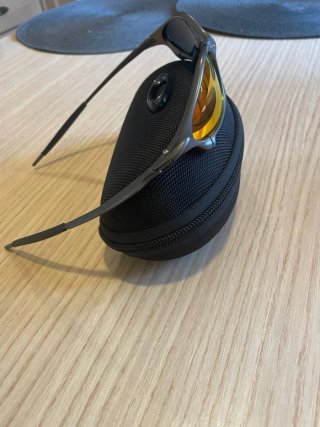 Occhiali da sole Oakley X Metal polarizzati Rossi