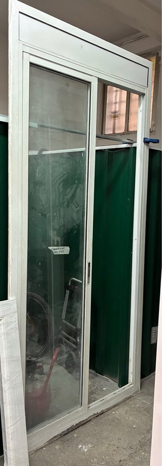 Puerta corredera lacado blanco