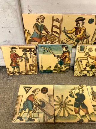 Azulejos Cerámica Antiguos