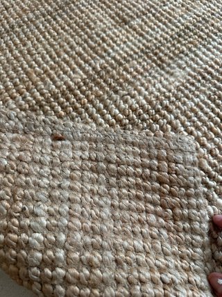 Alfombra Yute Beige 210x132