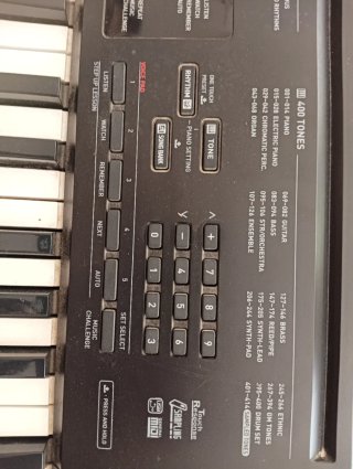 Teclado Casio CTK-3200 con pedal