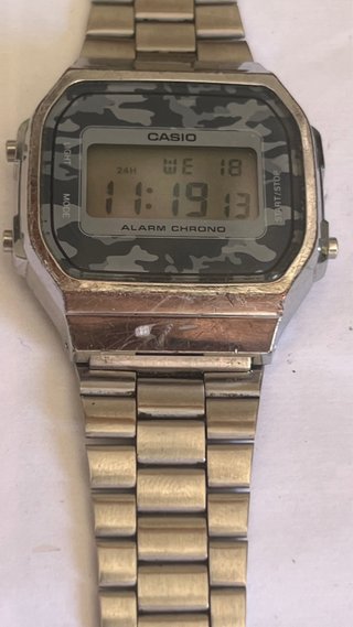 Reloj Casio Plata Camuflaje