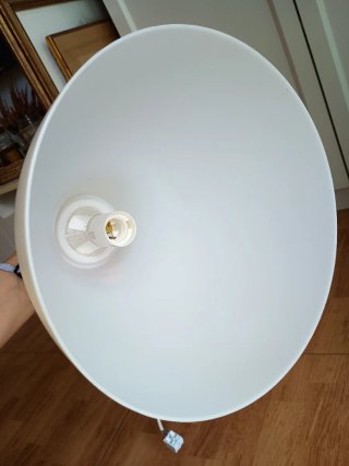 Lámpara colgante Ikea blanca