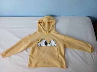 Sudadera Snoopy Peanuts Amarilla