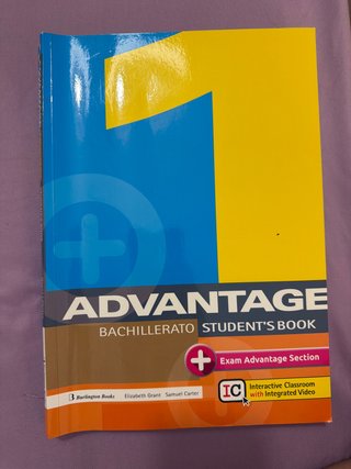 Advantage Student's book. Bachillerato 1