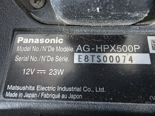 Panasonic AG-HPX500E P2 HD Broadcast Camera