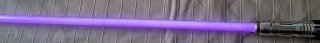 Spada laser Mace Windu Force FX di Star Wars