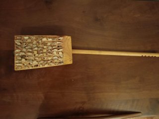 Trillo antiguo de madera