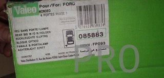 piloto ford mondeo mk1 izquierdo valeo