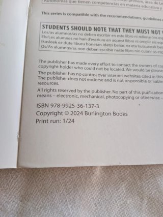 Libro de inglés burlington skills bachillerato II