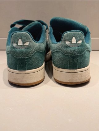 Adidas Campus Teal Suede Sneakers