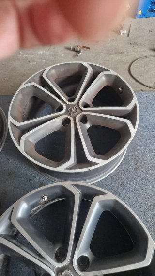 Llantas Opel Zafira 5 radios   en 19 pulgadas