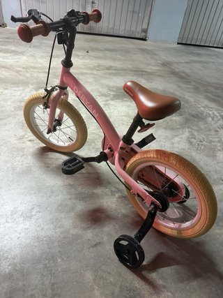 Bicicleta infantil Deryan rosa