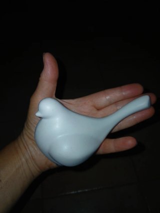 2 colombe in ceramica