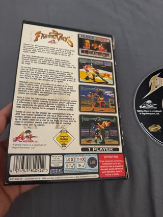 Fighting Vipers Sega Saturn