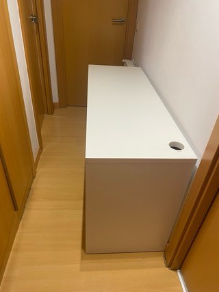 Escritorio Ikea MICKE Blanco 142x50cm