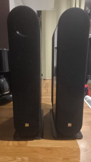 Altavoces KEF FiveTwo Series Model 7 Negros