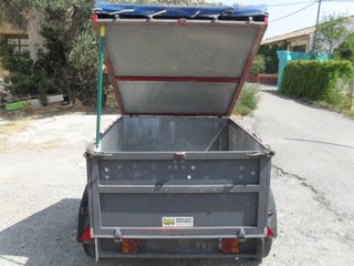 Remolque para perros