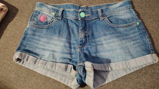 Shorts vaqueros niña Stradivarius T.12