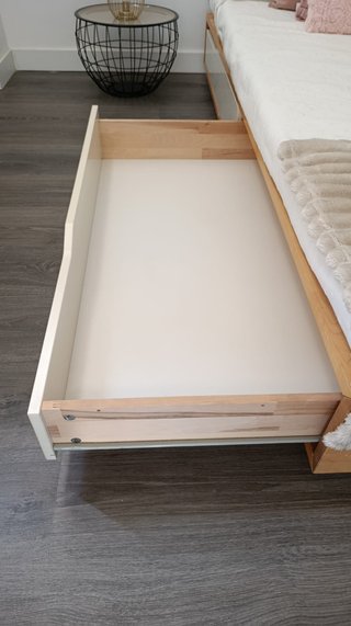 Cama Ikea Mandal 140x200 + colchoncillo