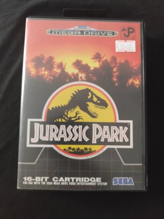 Jurassic Park Sega Mega Drive Cartucho