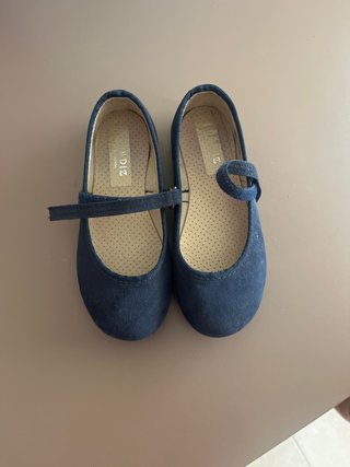 Merceditas niña azul