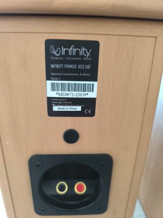 Infinity Altavoces 2+1