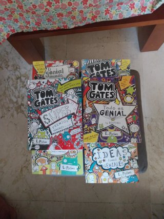 Sala libros Tom gates