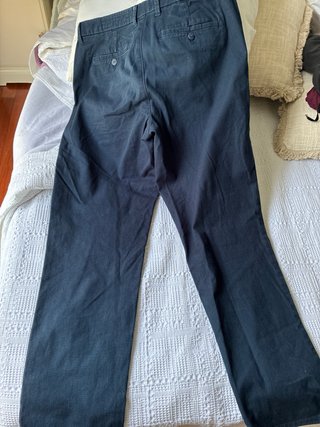 Pantalón azul marino talla L