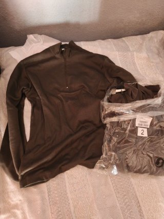 3 Camisas Manga Larga Militar Frío  Talla S/M