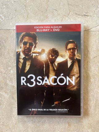 Blu-ray + DVD Resacón 3 (Edición Alquiler)