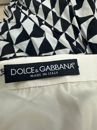 Falda Dolce & Gabbana Estampado Geométrico