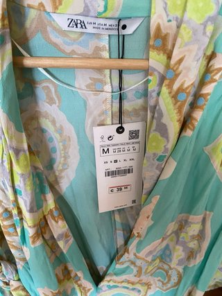 Kimono Zara Multicolor Talla Única