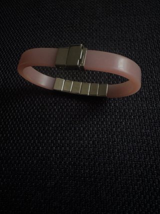 Pulsera Swatch Rosa y Plateada