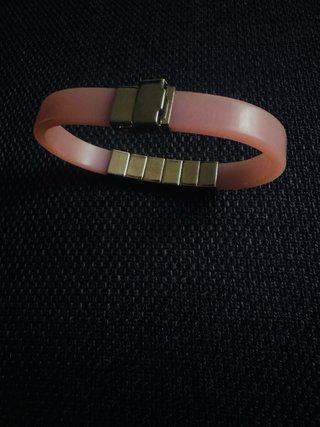 Pulsera Swatch Rosa y Plateada