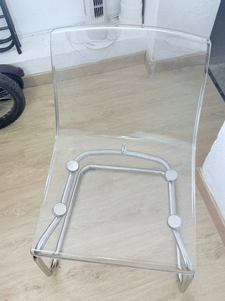 Silla cocina transparente Ikea