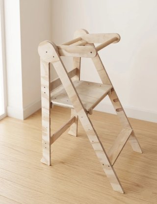 Torre di apprendimento Montessori pieghevole a 3 altezze
