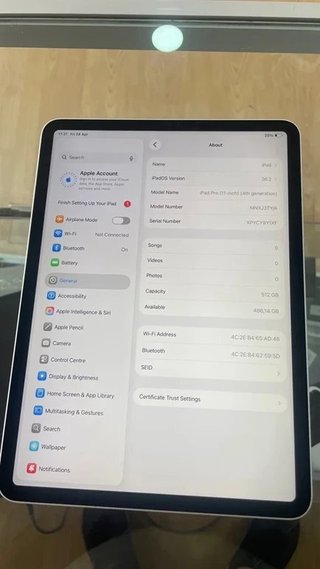 iPad Pro 11 4ª Gen 512GB Gris