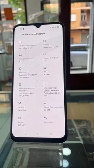 Oppo Find X2 Lite 128GB Negro