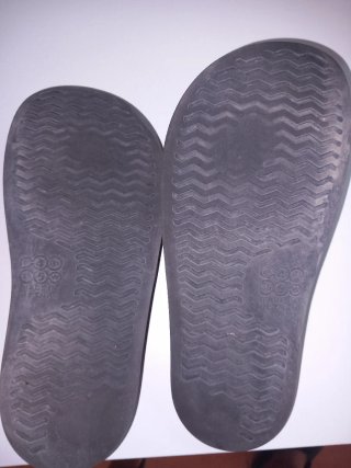 Ciabatte Reebok per Bambini Taglia 35 Nere