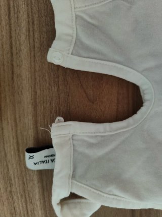 Top donna con pizzo bianco